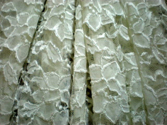 7.Ivory Romance Flower Lace